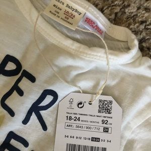Zara kids baby boy long-sleeve t-shirt.